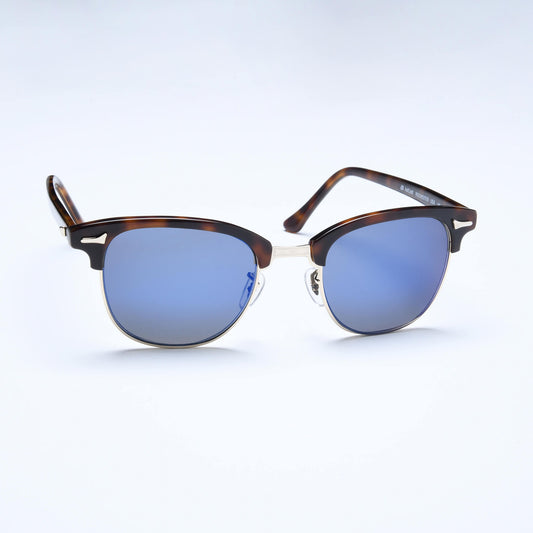 Clubman - Bleu arctique | Ambre royal/Or