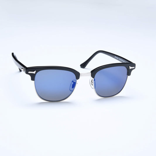 Clubman - Bleu arctique | Noir/argent