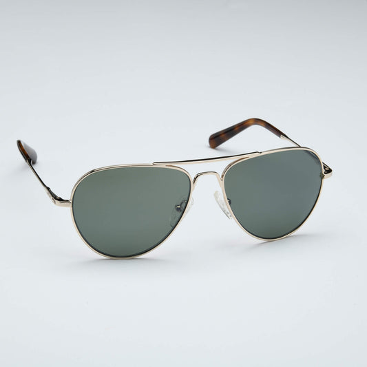 Ashley - Verde americano | Oro amarillo de 23 quilates