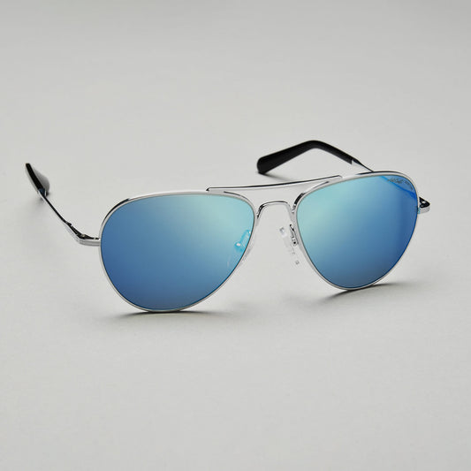 Ashley - AERO Blue | Polished Chrome