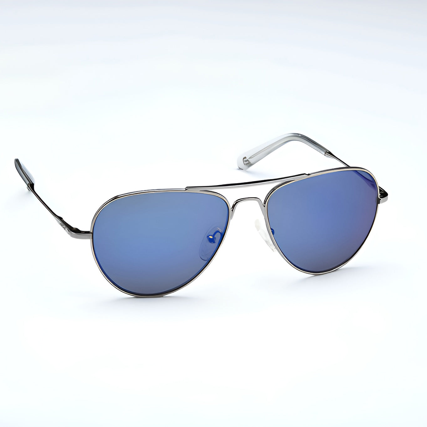 Luxe Reflective Aviator Sunnies Sunglasses Gold Aviator Sunglasses #1163514 | Zenni Optical main image 4