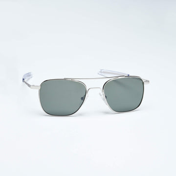 Aviator - American Green | Polished Chrome