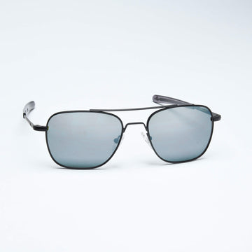 Aviator - Silver Star | Matte Black