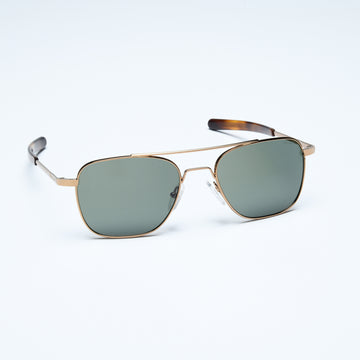 Aviator - American Green | 23k Chocolate Gold