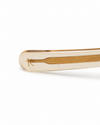 Art-Craft Optical Aviator (55) 23k Yellow Gold & AERO Blue Lenses & Korchmar Leather Case