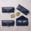 Art-Craft Optical Aviator-B (55) 23k Satin Yellow Gold & AERO Gold Lenses & Korchmar Leather Case